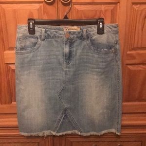Democracy Denim skirt